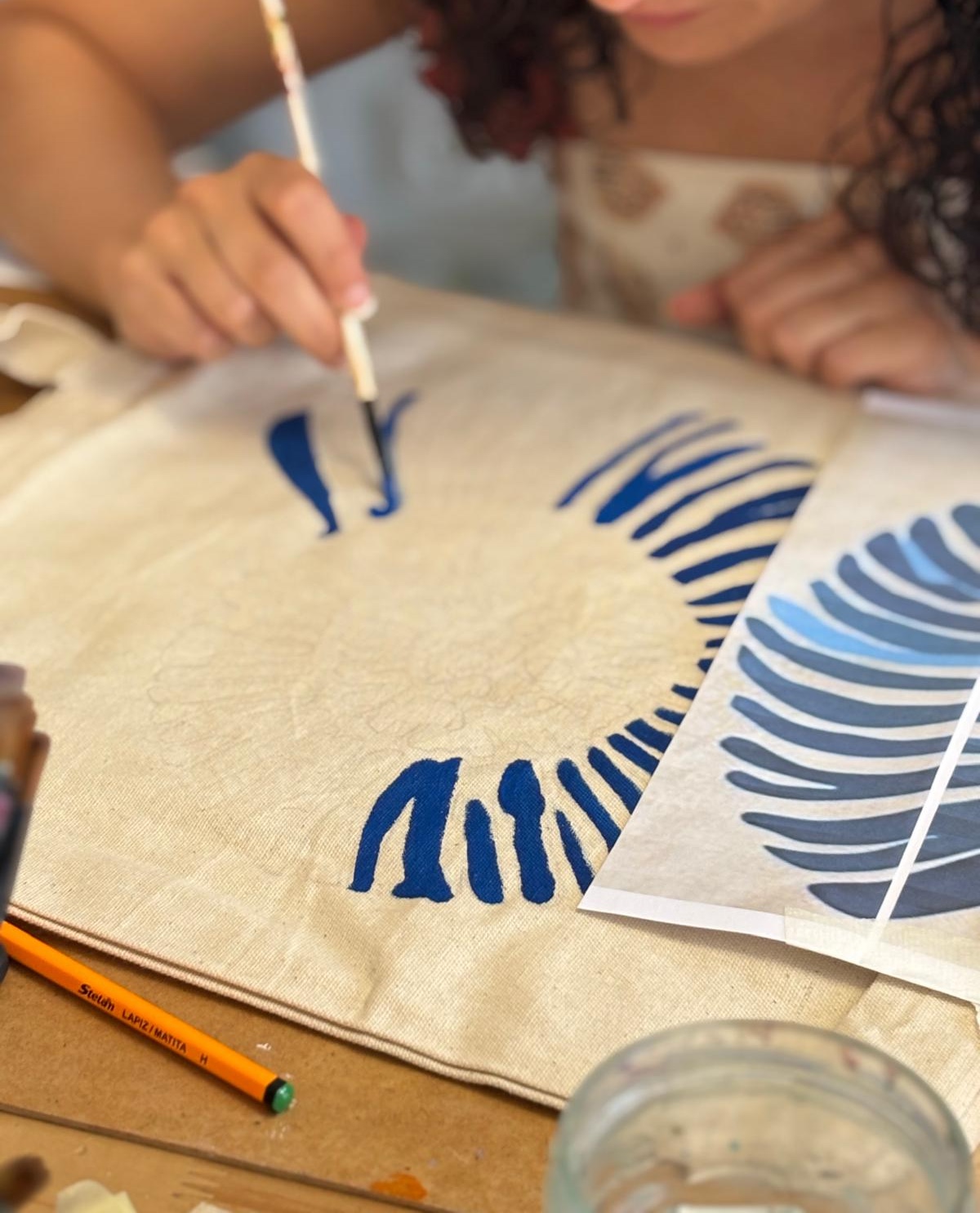 Pintura sobre Tela | Painting on Fabric Denia