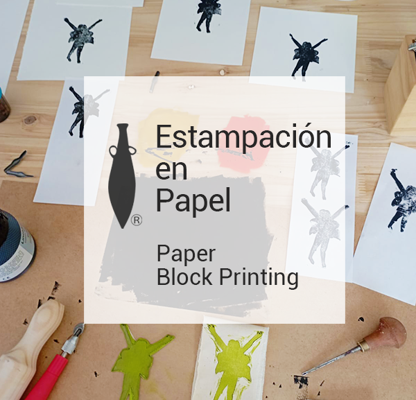 Estampación en Papel | Block Printing on Paper Denia