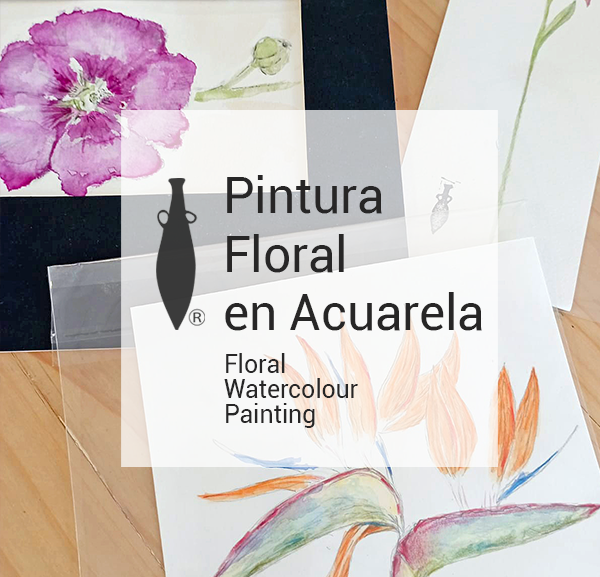 Pintura Floral en acuarela | Floral Painting in Watercolour Denia