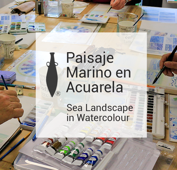 Paisaje Marino en Acuarela | Sea Landscape in Watercolour Denia
