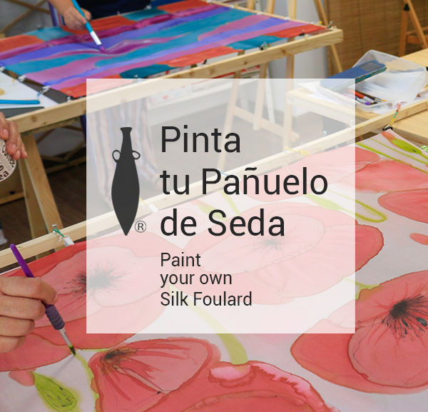 Pinta tu Pañuelo de Seda | Paint your own Silk Foulard Denia